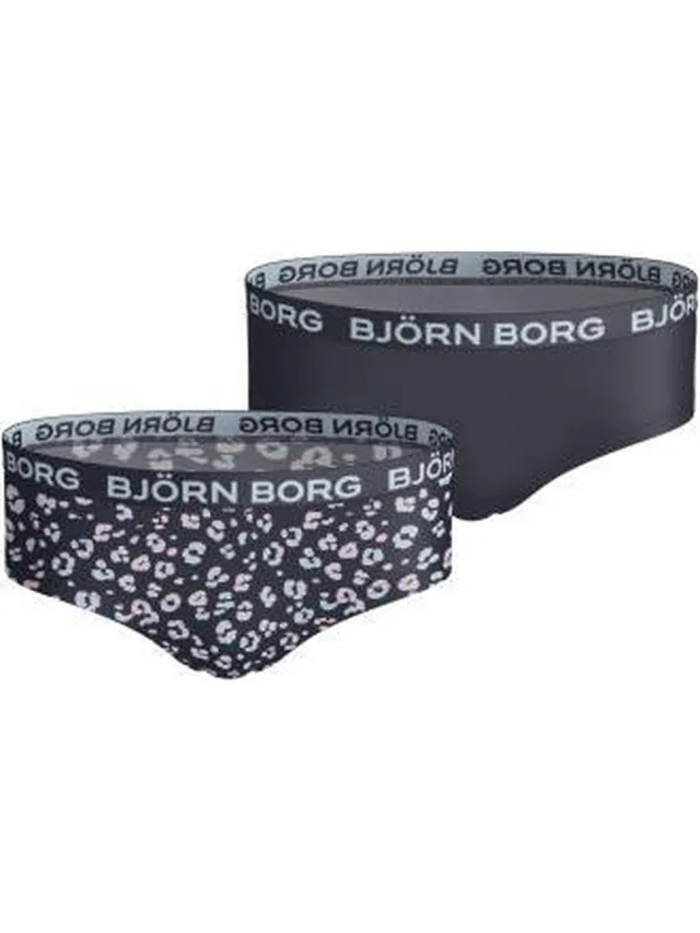 Björn Borg Bjorn Borg Sportonderbroek casual - 2p HIPSTER BB ANIMAL - blauw - vrouwen - 122