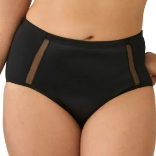 NATURANA Curve Hugger High Waist Brief zwart Beige,Zwart