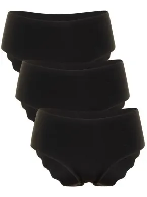 Missya seamless tai 3-pack Beige,Zwart,Versch.kleure/Patroon,Wit