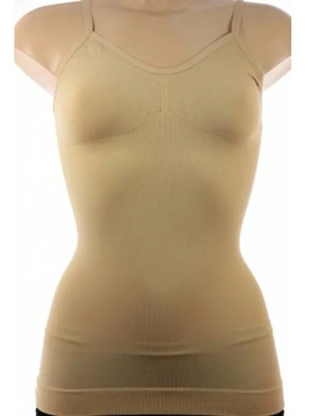J&C correctie hemd smal bandje 6409 - XXL - Beige