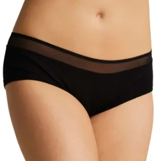 Femilet Juliana Shorty hipsterslip zwart Zwart,Grijs