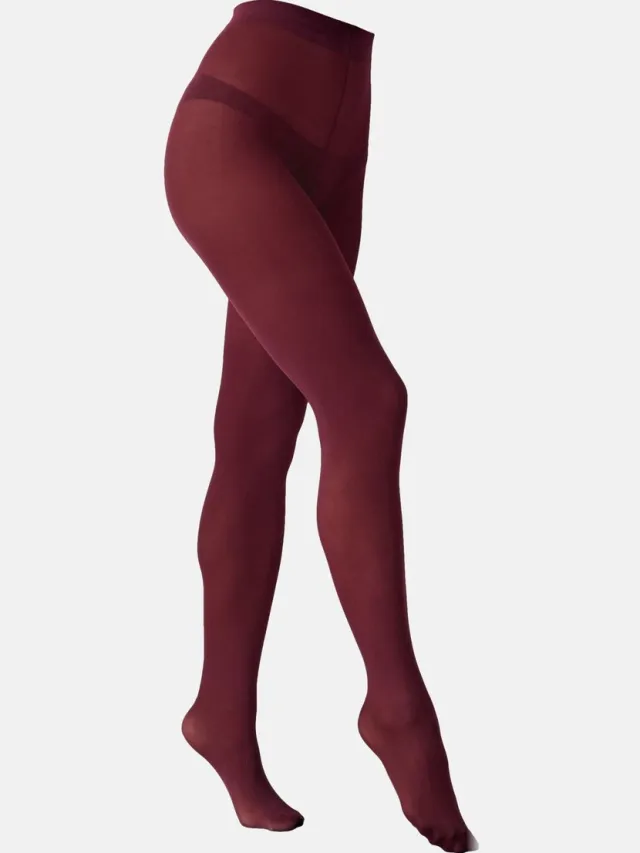 Next Dames - 60-denier panty's, verpakking van 1 - Rood Berry Red