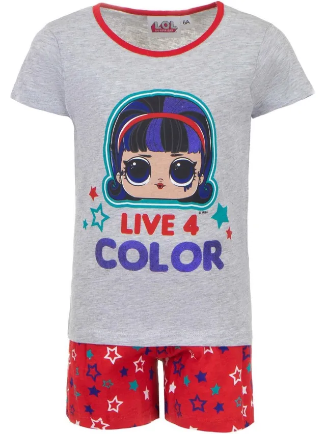 L.O.L. Surprise! LOL Surprise - Shortama - Grijs - 6 jaar - 116cm