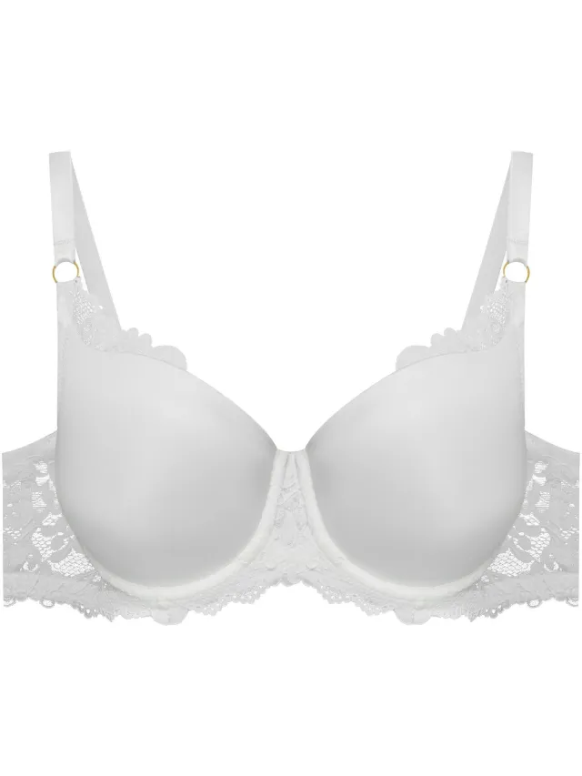 ESOTIQ Notty - Beha - Voorgevormde cups - Crèmekleurig