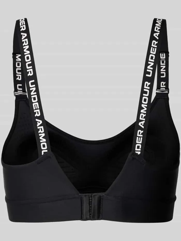 Under Armour Sportbeha met verstelbare bandjes, model 'Infinity' zwart, foto 2