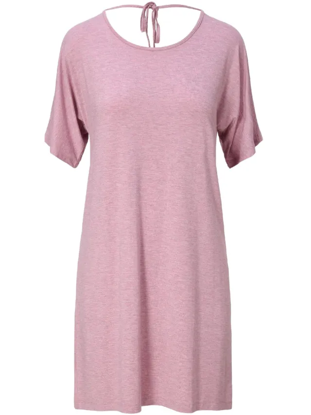 Lingadore Pyjama jurk roze, foto 2