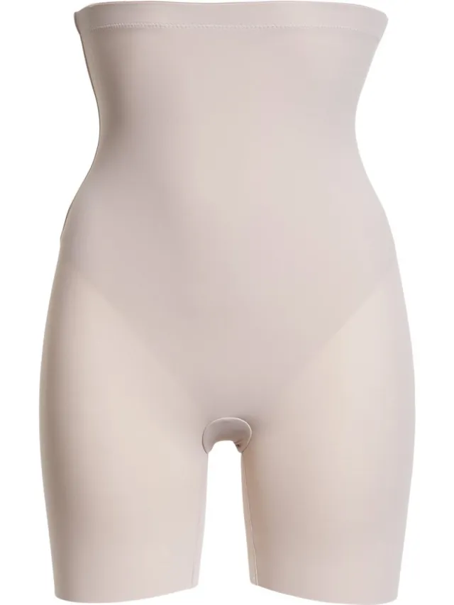 Maidenform Sleek Smoothers High Waist Thigh Short - Nude