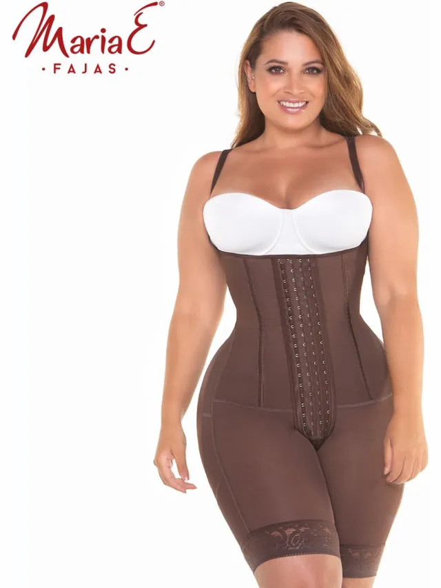 MariaE COLOMBIAANSE FAJA | RA002 | NEEM DE MAATTABEL DOOR VOOR BESTELLEN ALEEEN GESCHIKT VOOR EXTREEM SMALLE TAILLE | STAGE 3 FAJA | DRUKPAK BBL LIPOSUCTIE BUIKWANDCORRECTIE POSTOPERATIEF Chocolade
