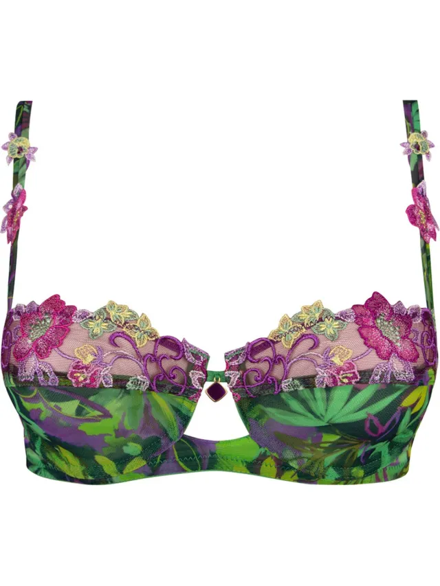 Lise Charmel Balconette BH -Imagine une Ile - groen - ACH3014 - EU 70D / FR Paars