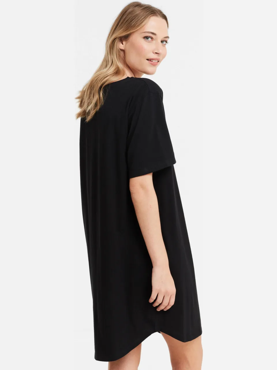 Dreamcovers bigshirt zwart met printopdruk, foto 4