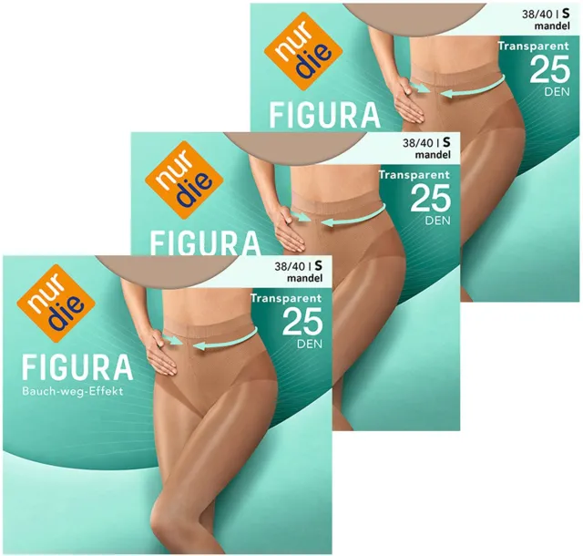 nur die Figura 25 DEN panty amandel
