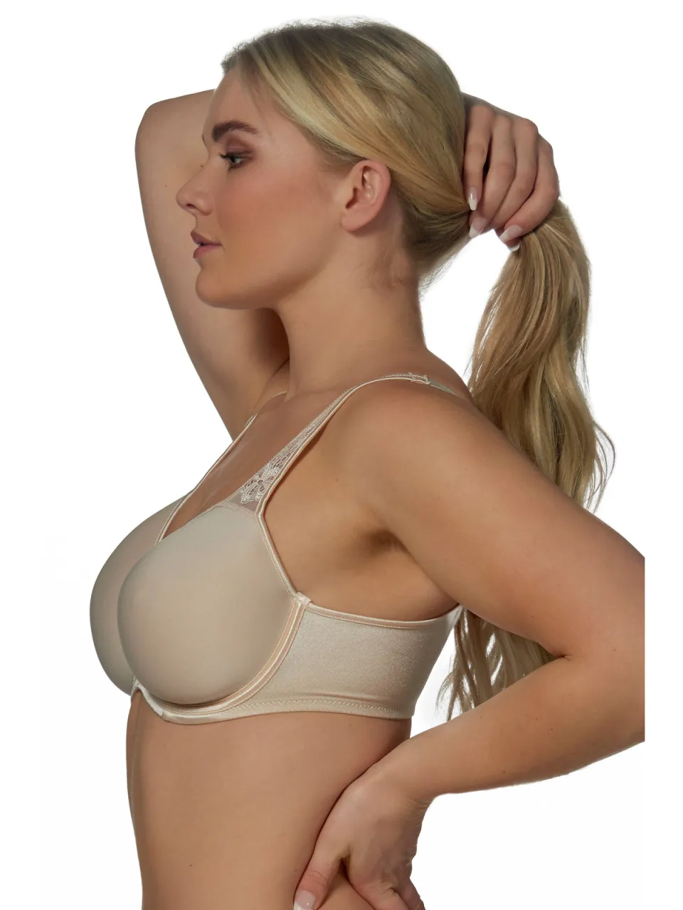 Elbrina Spacer voorgevormde t-shirt-bh zwart, foto 4