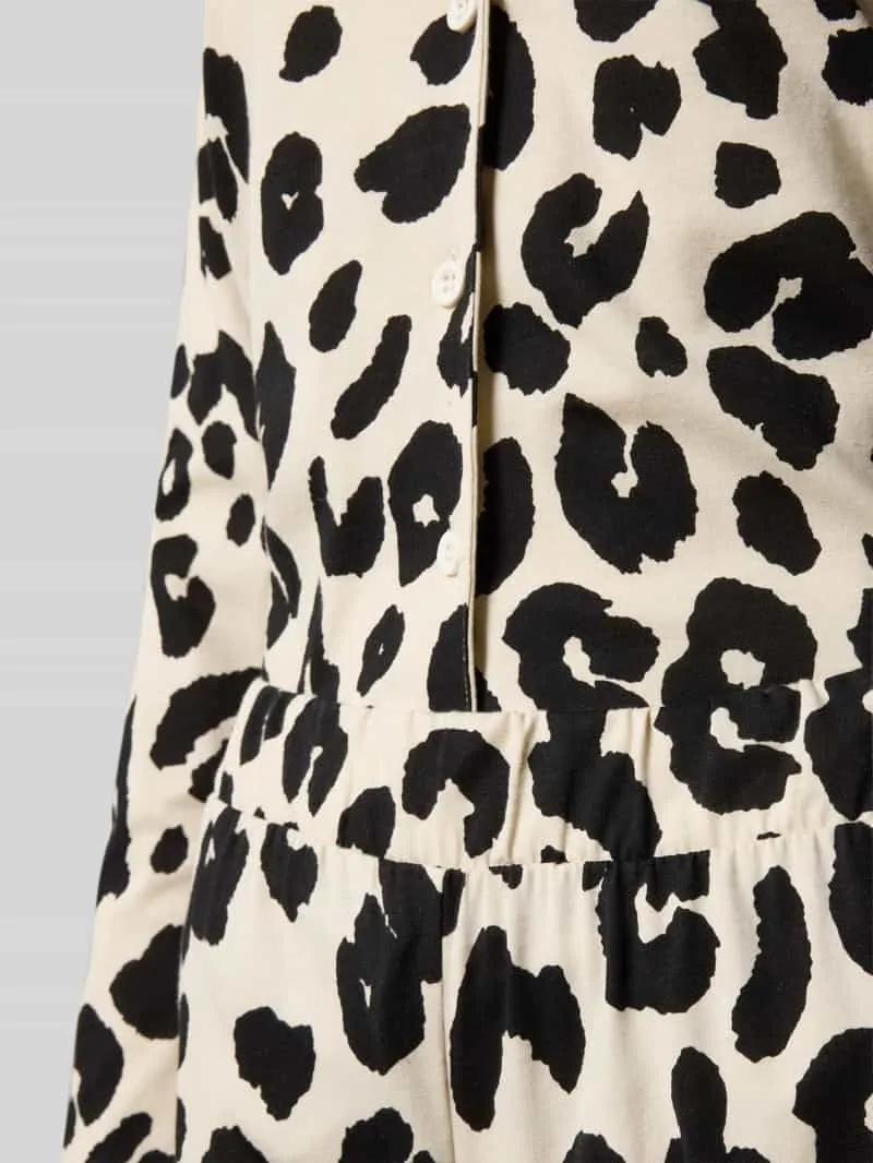 LOUIS & LOUISA Regular fit pyjama-set van puur katoen beige, foto 2