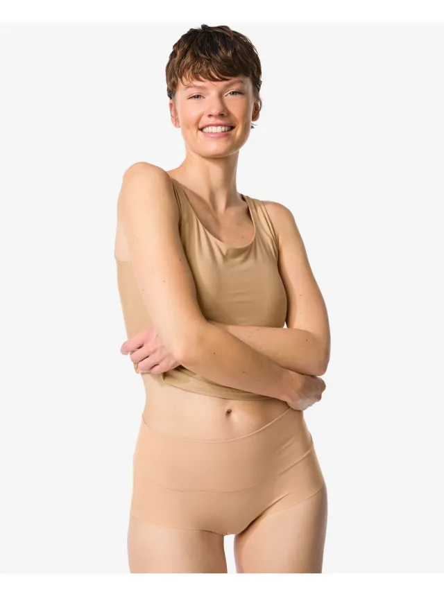 HEMA Dames tailleslip smoothing beige (beige)