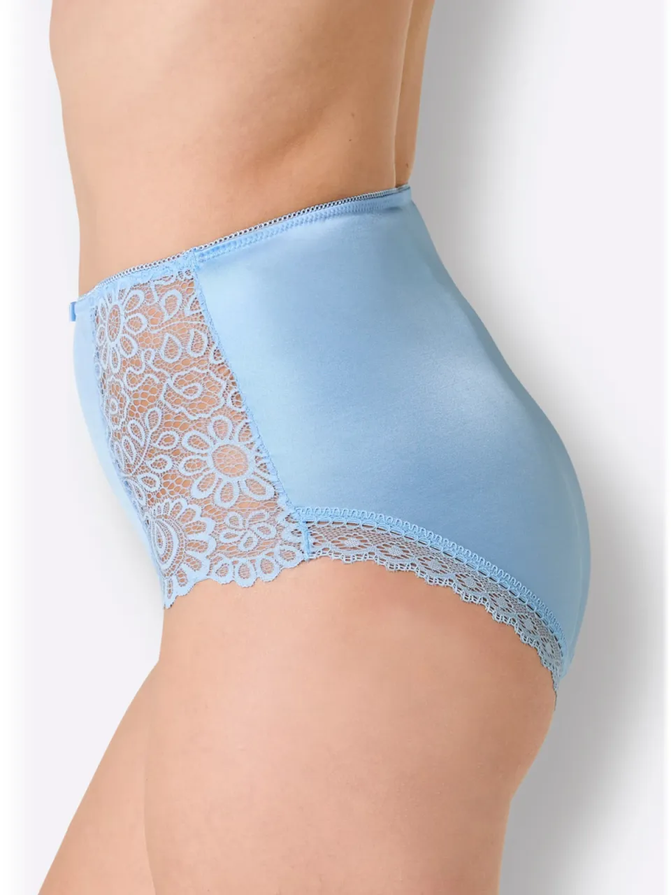 tailleslip ijsblauw