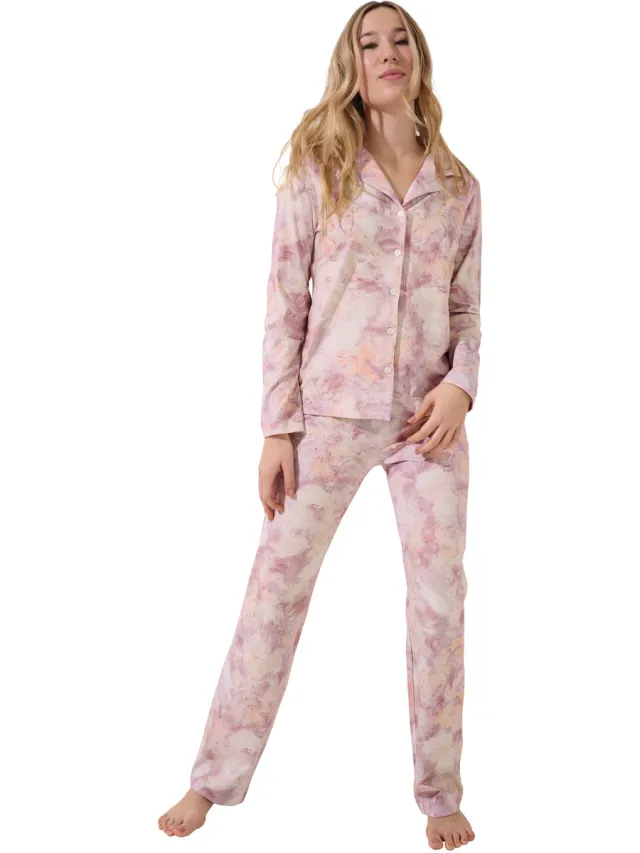 Lisca Olena pyjamaset roze