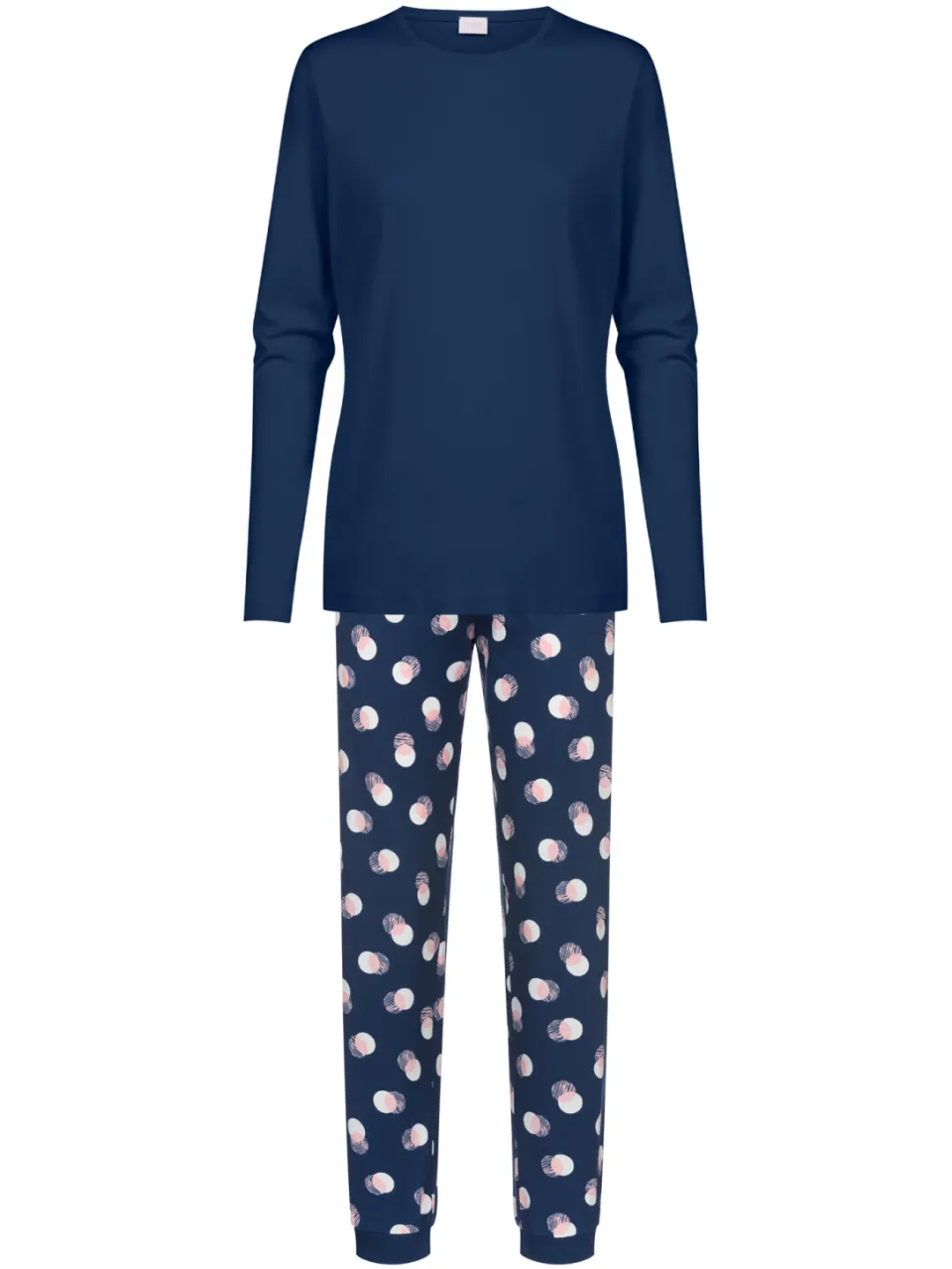 Mey Pyjama kort Serie Scribbled Dots Deep Marine, foto 2
