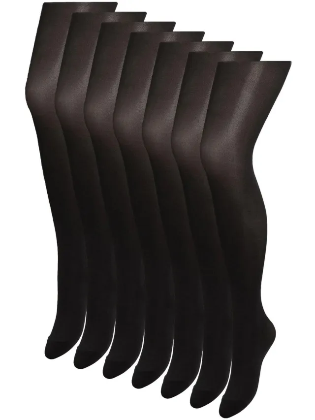 Next Dames - 40 denier ondoorschijnende panty - Zwart Black