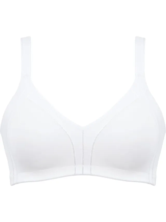 Naturana Minimizer bh met side smoother - 5632 - Wit
