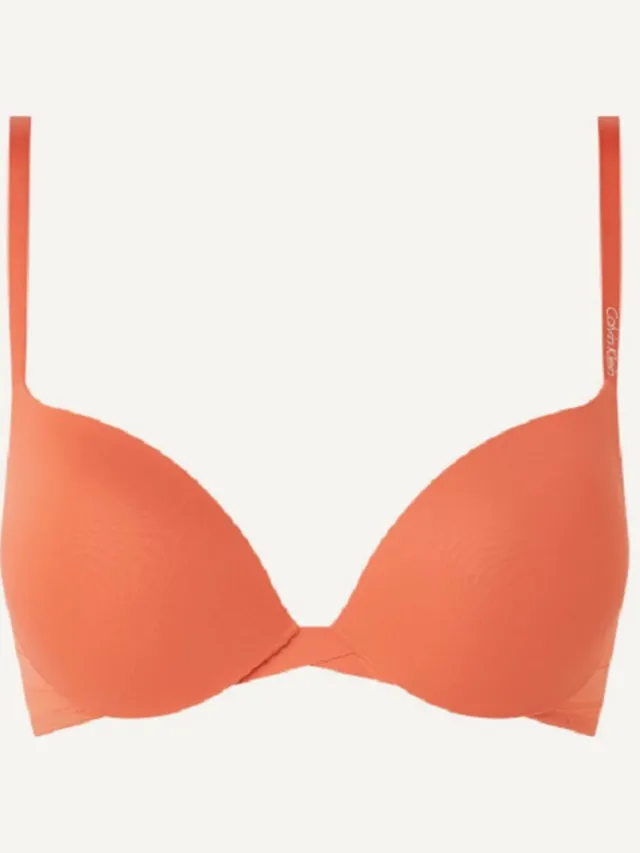 Calvin Klein Sculpted - push up bh - peach