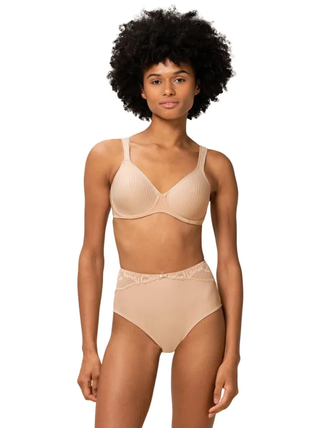 Triumph Modern Soft + Cotton W beugel-bh lichtbeige