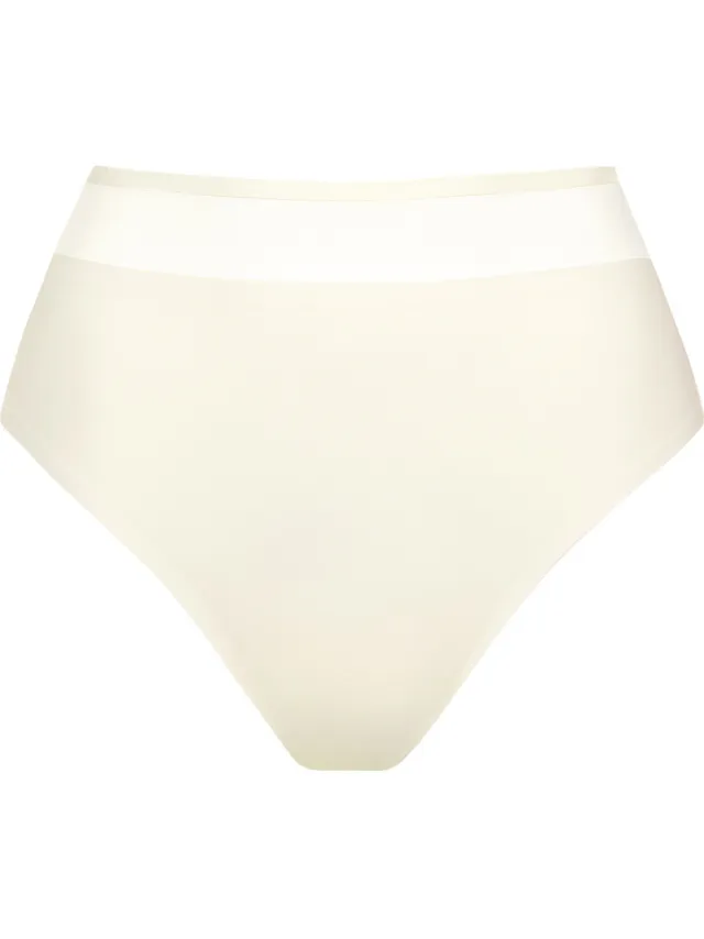Lisca Paris slip hoge taille crème Wit