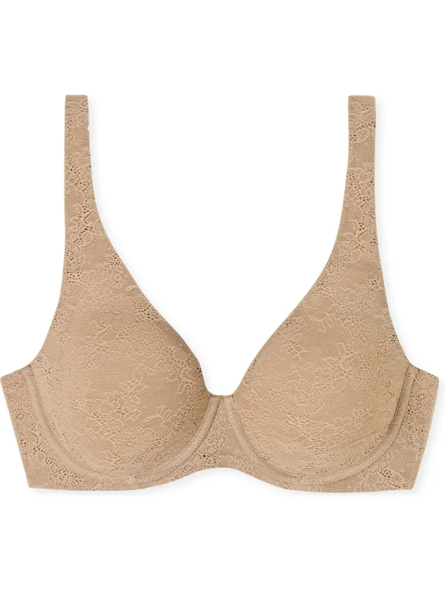 Schiesser Beugelbeha met spacer-voering Air - Dames Beha - maple beige