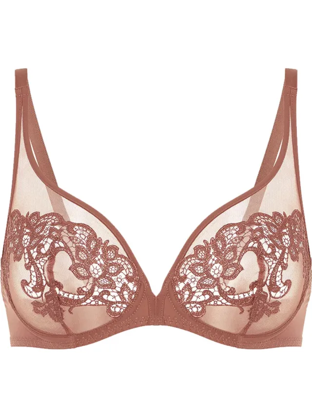 Simone Pérèle Saga Plunge BH Tender Brown - Bruin