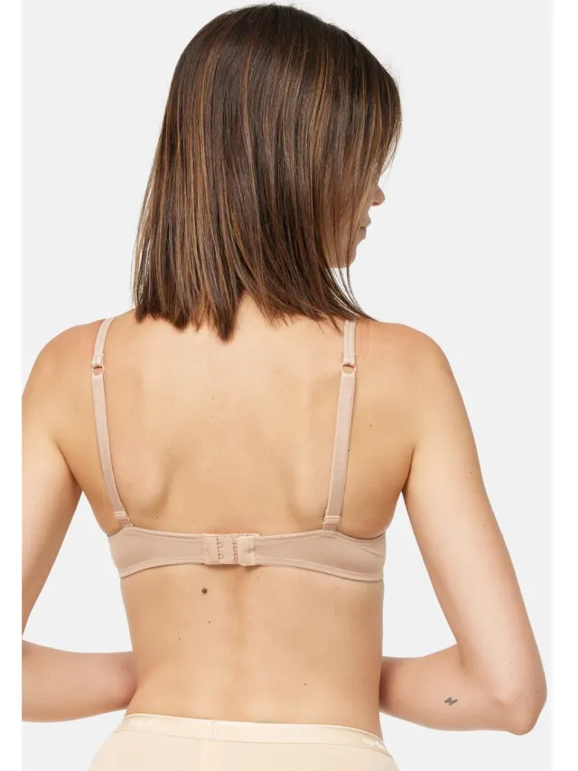 nur die T-Shirt-BH Basic beige