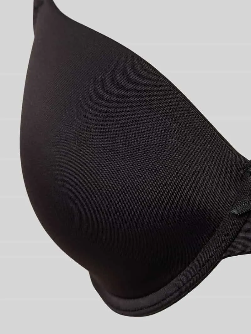 Lascana Grote maten beugelbeha met spaghettibandjes model 'PERFECT BASICS' zwart, foto 3