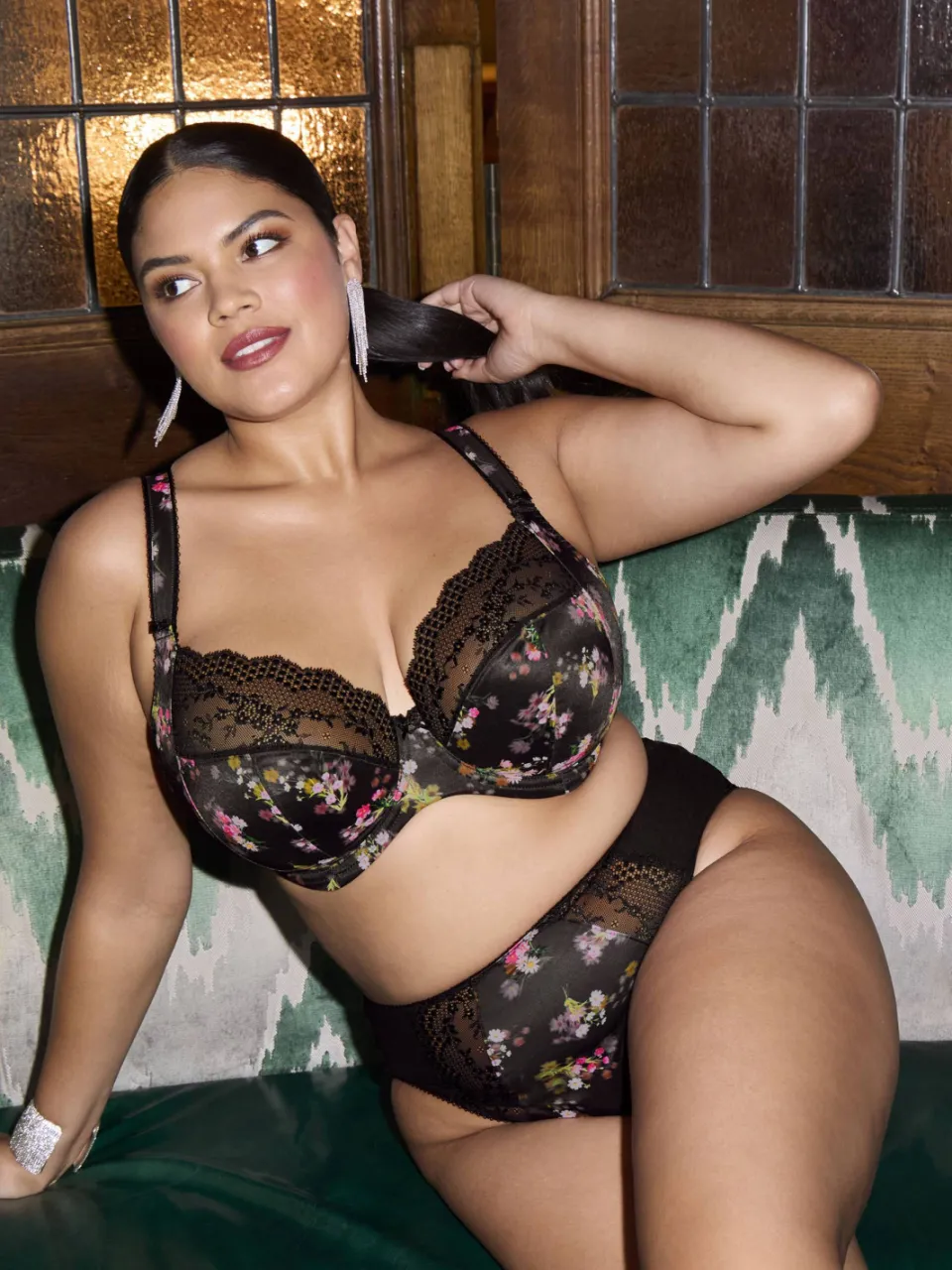 Elomi Lucie maxislip zwart, foto 3