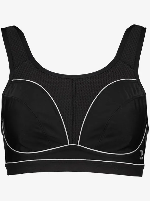 Next Dames - Active high-impact Dry Tech B-G beha zonder vullingen - Zwart Black