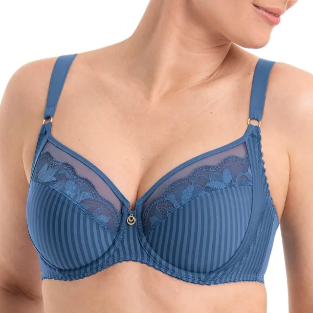 Rosa Faia beugel-bh Sita blue heave
