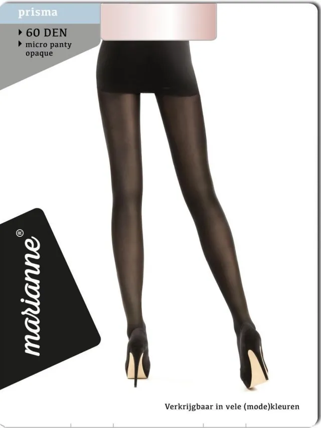 Marianne 60 denier panty Donker Marine
