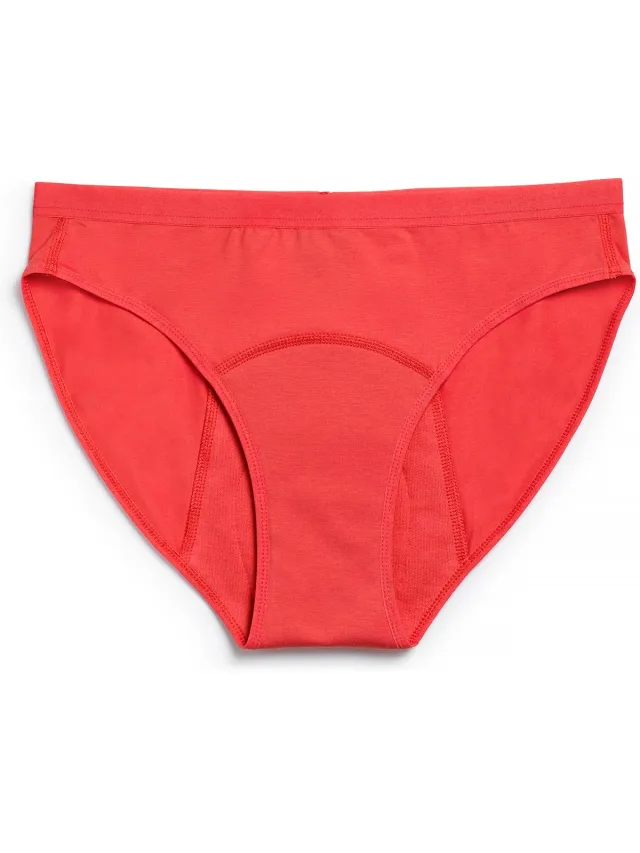 ImseVimse Imse - tiener menstruatieondergoed - period underwear Bikini - hevige menstruatie - M - 170/176 - rood
