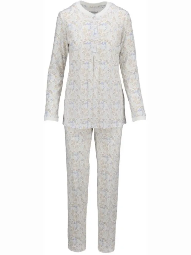 Ringella Katoenen dames pyjama veelkleurig Ringella - Meerdere kleuren - Maat - 36