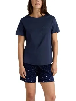 Calida Sweet Dreams Short Pyjamas Blauw,Roze,Versch.kleure/Patroon