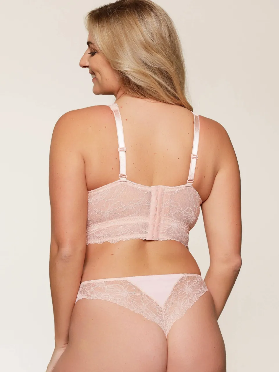 Lingadore niet-voorgevormde bralette lichtroze, foto 5