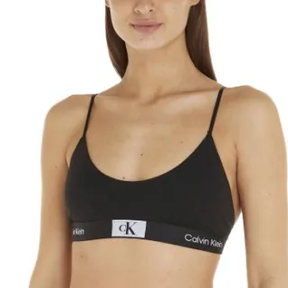 Calvin Klein CK96 Unlined Bralette zwart Zwart,Wit,Grijs
