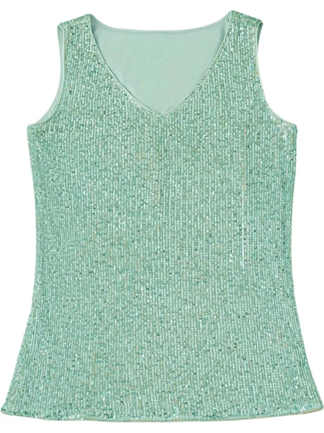 Livano Topje Dames - Kleding - Shirt - Blouse - Kort - Volwassen - Lichtgroen