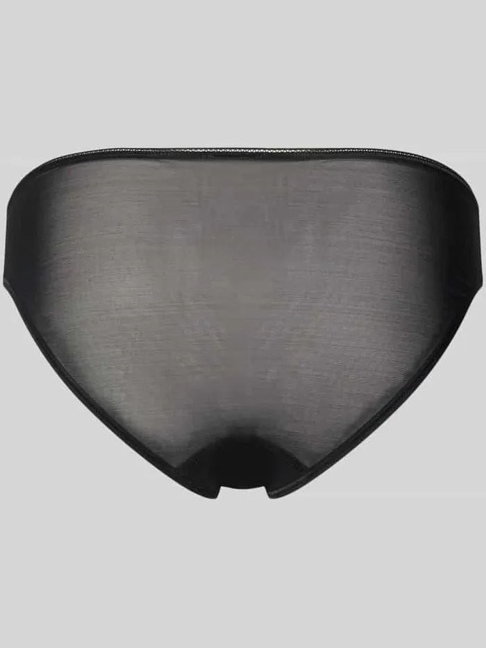 Hanro Slip met elastische tailleband model 'SmoothIllusion' zwart, foto 2