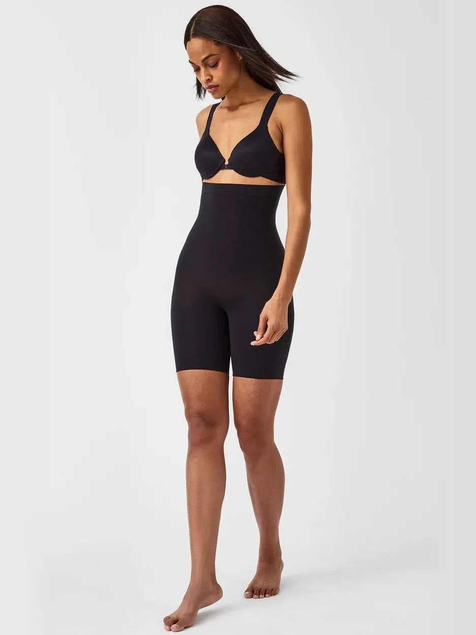 Spanx SPANXsculpt™ Seamless Power seamless high waist sterk corrigerende short zwart, foto 4