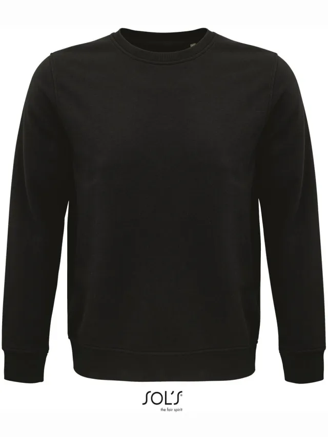 Sol's Unisex Comet Sweatshirt L03574 - Black