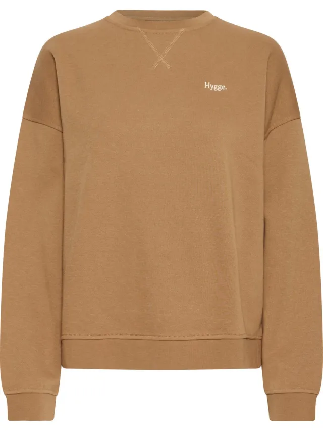 Ichi IHLELOY SW - Dames - Sweaters TOASTED COCONUT/BIRCH