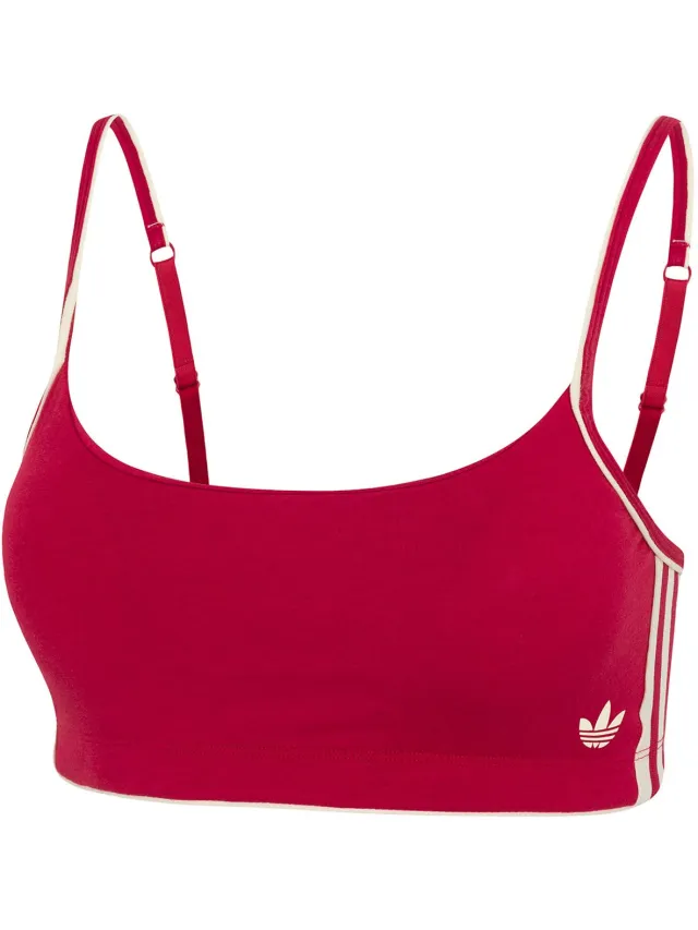 Adidas Originals Bralette Originals Adicolor Comfort Flex Cotton Rood