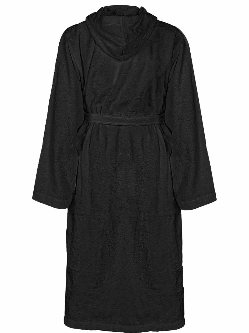 vidaXL Badjas KINN Zwart XXXL Katoen, foto 3