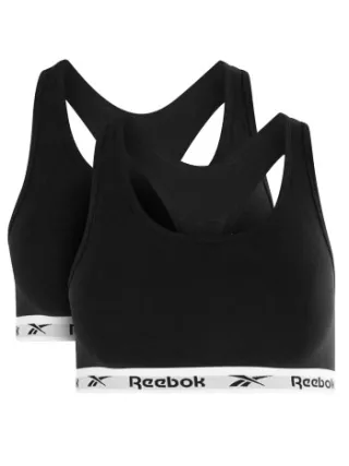 Reebok Frankie seamless crop top zwart