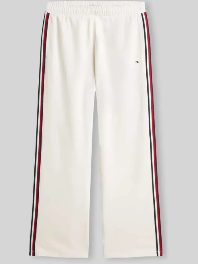 Tommy Hilfiger relaxed fit lounge-broek van puur katoen offwhite, foto 2