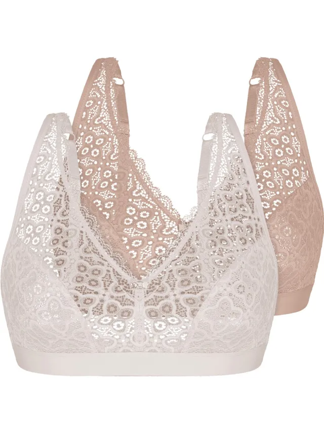 Sassa 2-pack Soft-bh Happy Choice ivory-sand