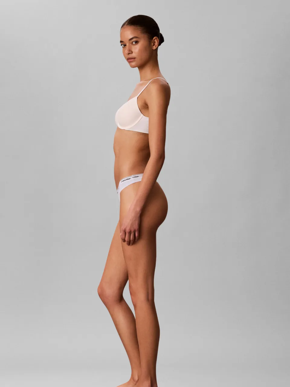 Calvin Klein strings set van 3 grijs/wit/zwart, foto 5